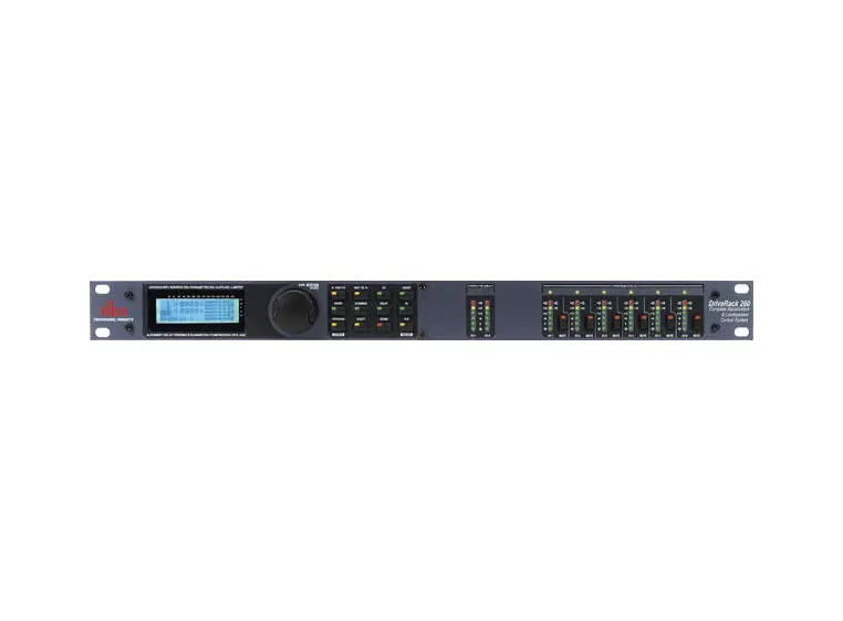 dbx DriveRack 260 høyttalerkontoller 2 inn / 6 ut 